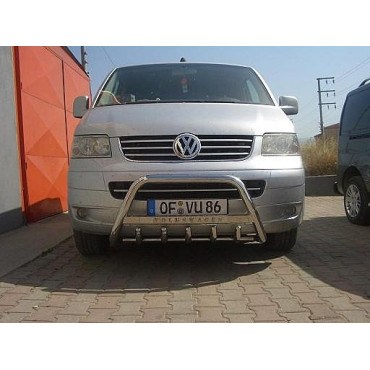Защита переднего бампера (кенгурятник) Vw T-5