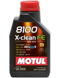Моторное масло Motul X-CLEAN FE 8100 5W-30 1 л.