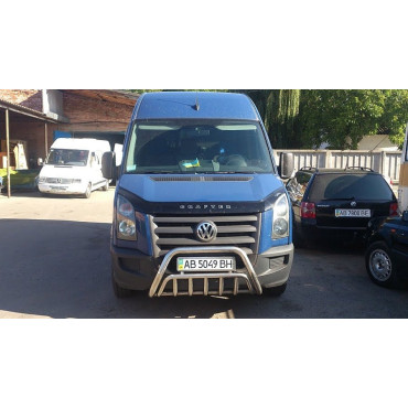 Защита переднего бампера (кенгурятник) VW Crafter 2006+
