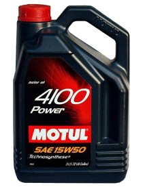 Моторное масло Motul POWER 4100 15W-50 5 л.