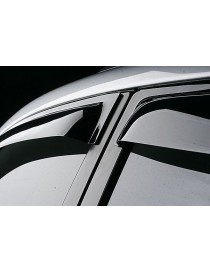 Дефлекторы окон (ветровики) Mercedes E-Class 2010-, седан, 4ч., темный