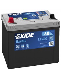 Аккумулятор 60Ah-12v Exide EXCELL(230х172х220),L,EN390