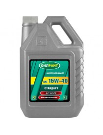 Масло моторное OIL RIGHT Стандарт 15W-40 SF/CC (Канистра 1л)
