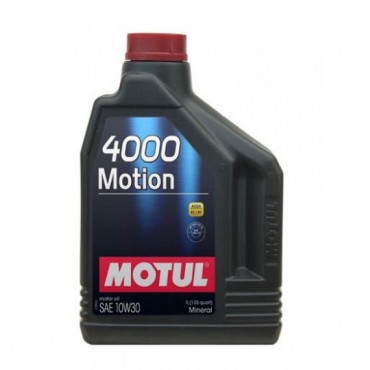 Моторное масло Motul 4000 MOTION 10W-30 2 л.