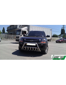 Защита переднего бампера (кенгурятник) Hyundai Tucson 2006+ Защита переднего бампера (кенгурятник) Hyundai Tucson 2006+