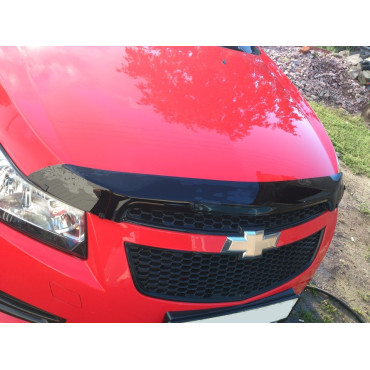 Дефлектор капота (мухобойка) Chevrolet CRUZE 09-