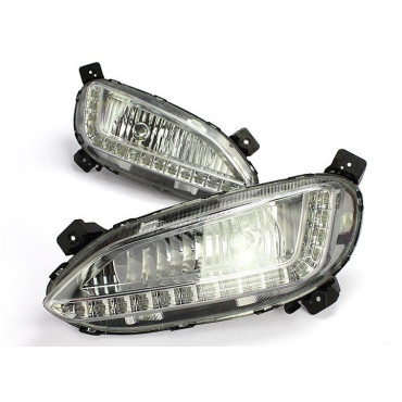 Ходовые огни Hyundai Santa Fe 2013- V2