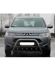 Защита переднего бампера (кенгурятник) Mitsubishi Outlander 2012+