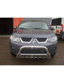 Защита переднего бампера (кенгурятник) Mitsubishi Outlander 2006-2010