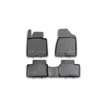 Коврики в салон KIA Cee'd, 2012->, 4 шт. (полиуретан)<br />