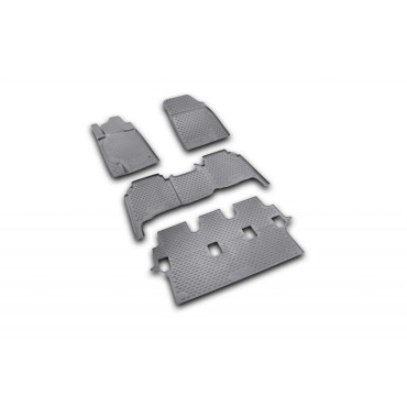 Коврики в салон TOYOTA Land Cruiser 200 11/2007-2012 4 шт. (полиуретан)