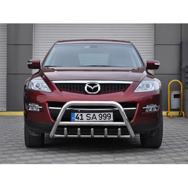 Защита переднего бампера (кенгурятник) Mazda CX-9 2006-2012