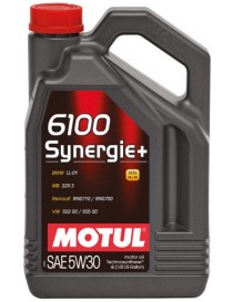 Моторное масло Motul SYNERGIE+ 6100 5W-30 4 л.