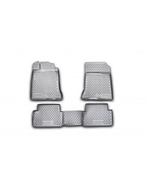 Коврики в салон RENAULT Laguna III 2007->, 4 шт. (полиуретан)<br />