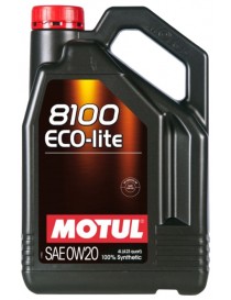 Моторное масло Motul ECO-LITE 8100 0W-20 4 л.