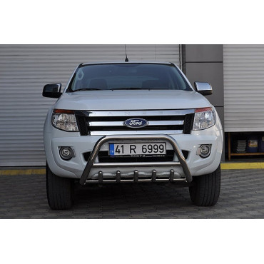 Защита переднего бампера (кенгурятник) Ford Ranger 2012+