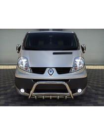 Защита переднего бампера (кенгурятник) Renault Trafic