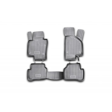 Коврики в салон VW Passat B6 09/2005->, 4 шт. (полиуретан)