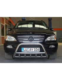 Защита переднего бампера (кенгурятник) Mercedes W163 ML 1998-2005
