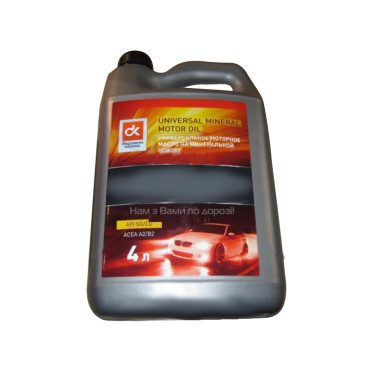 Масло моторное Дорожная карта Semisynt 4T (Канистра 1л)