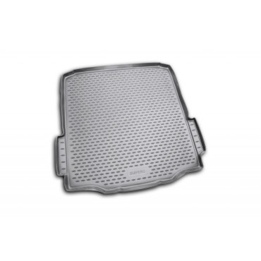 Коврик в багажник SKODA Superb 2008->, сед. (полиуретан)<br />