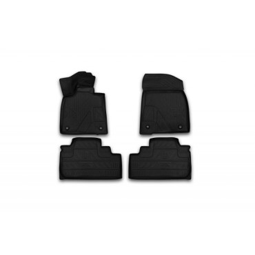 Коврики в салон для LEXUS RX 2015-> 4 шт. (полиуретан) Novlive