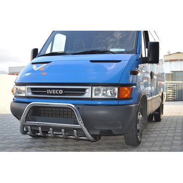Защита переднего бампера (кенгурятник) Iveco Daily 1998-2007+
