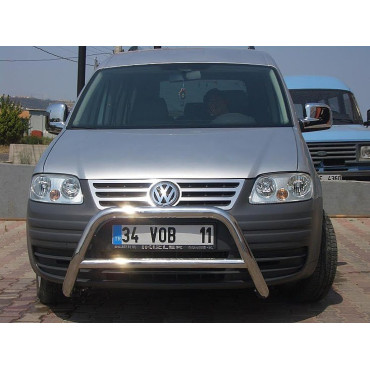 Защита переднего бампера (кенгурятник) VW Caddy 2004+