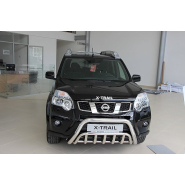 Защита переднего бампера (кенгурятник) Nissan X-Trail 2007+
