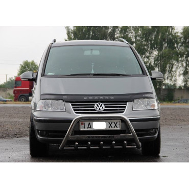 Защита переднего бампера (кенгурятник) VW Sharan 1995-2010