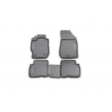 Коврики в салон NISSAN Almera, 2012-> 4 шт. (полиуретан)<br />