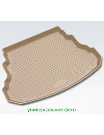 Коврик в багажник TOYOTA Land Cruiser Prado 12/2009->внед., 5 мест. (полиуретан, бежевый)