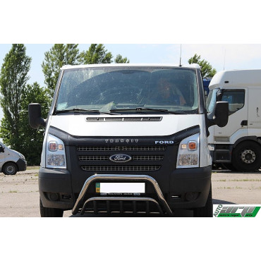 Защита переднего бампера (кенгурятник) Ford Transit 1995-2012