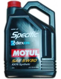 Моторное масло Motul SPECIFIC DEXOS2 5W-30 5 л.