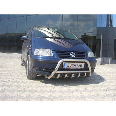 Защита переднего бампера (кенгурятник) Vw Sharan 1995-2010