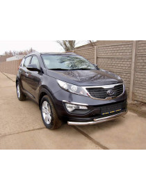 Защита переднего бампера (кенгурятник) Kia Sportage с 2010- /?60