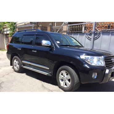 Дефлекторы окон (ветровики) TOYOTA Land Cruiser 200 2007/Lexus LX570 (URJ200) 2007 "EuroStandart"