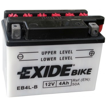 Аккумулятор 4Ah-12v Exide (EB4L-B) (120х70х92) R, EN50
