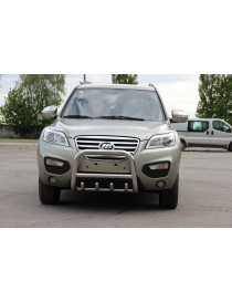 Защита переднего бампера (кенгурятник) Lifan CX-60 2013+