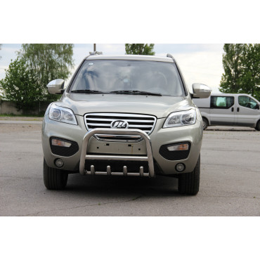 Защита переднего бампера (кенгурятник) Lifan CX-60 2013+