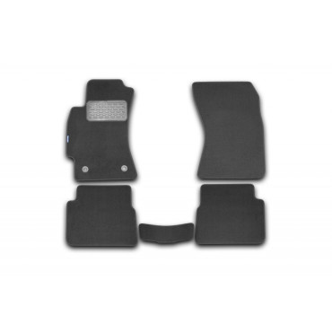 Коврики в салон SUBARU Forester 2010->, внед., 5 шт. (текстиль)<br />
