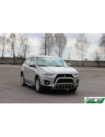Защита переднего бампера (кенгурятник) Mitsubishi ASX