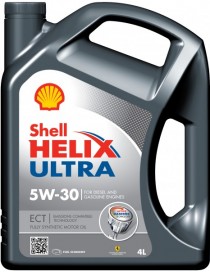 Масло моторное SHELL Helix Ultra ECT С3 5W-30 SN/CF (Канистра 4л)