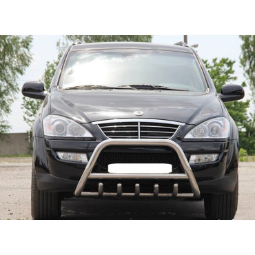 Защита переднего бампера (кенгурятник) Ssang Yong Kayron 2005+