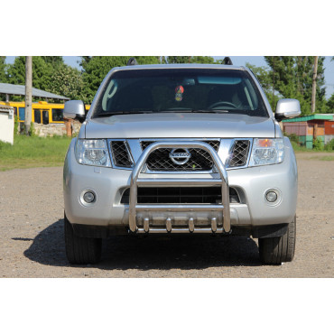 Защита переднего бампера (кенгурятник) Nissan Pathfinder 2005+