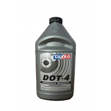 Тормозная жидкость DOT-4 LUXЕ 438г сереб.кан
