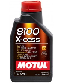 Моторное масло Motul X-CESS 8100 5W-40 1 л.