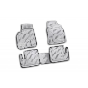 Коврики в салон CHERY Tiggo 01/2006->, 4 шт. (полиуретан)<br />