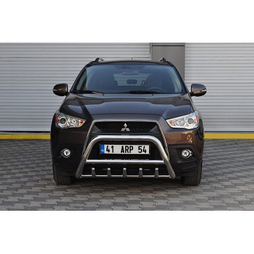 Защита переднего бампера (кенгурятник) Mitsubishi ASX