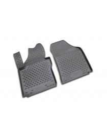 Коврики в салон VW Caddy грузовой 10/2007->, 2 шт. (полиуретан)<br />